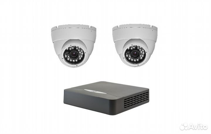 Бесплатный монтаж видеонаблюдения + оборудование