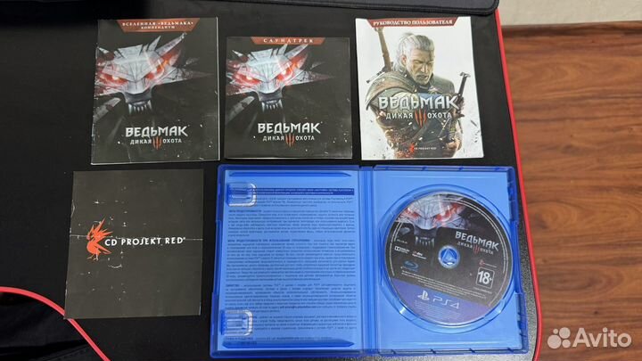 Ведьмак 3 дикая охота ps4 диск