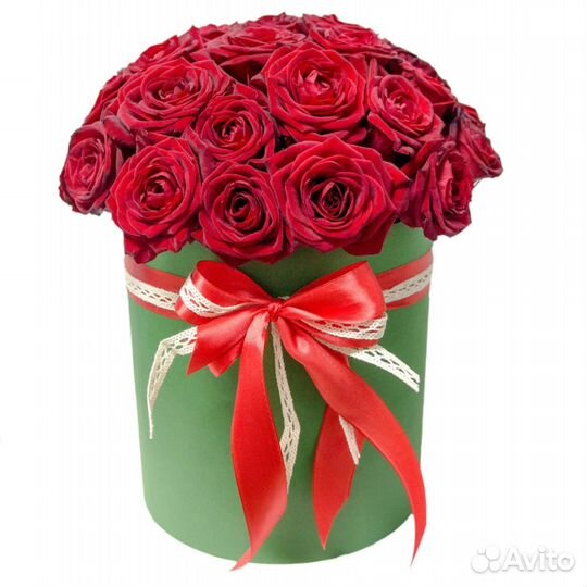 Доставка Букетов/Цветов/Цветы в коробке/Розы