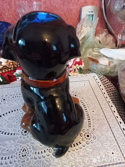 Статуэтки(копилка) цв стекло- ракушки -керамика