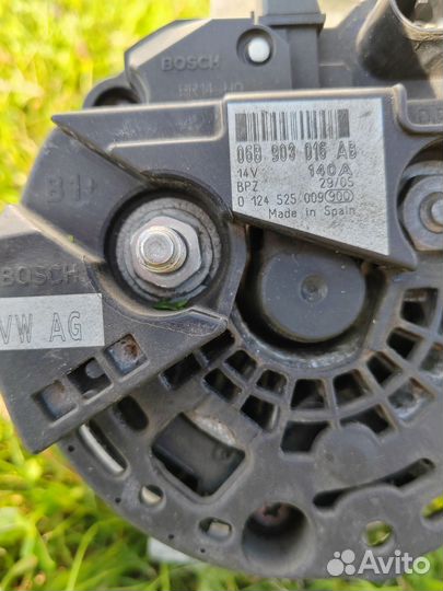 Генератор ауди а4 b6. 06b 903 016 ab