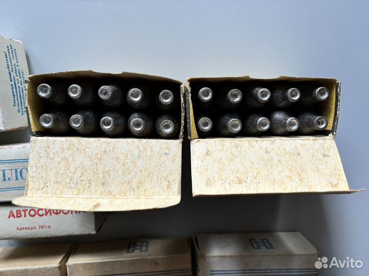 Баллончики для сифона СССР