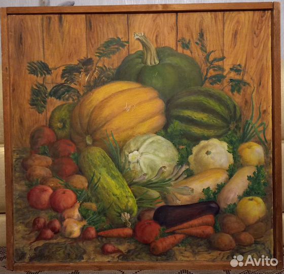 Картина Натюрморт овощи и фрукты