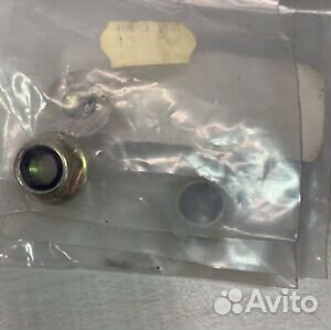 3233961 Гайка / NUT-lock HEX flange nylon 5/16