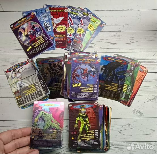 Карточки человек паук