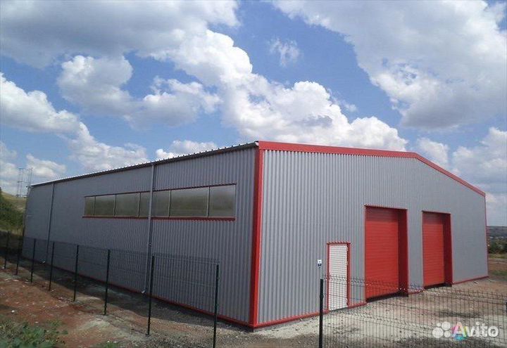 Быстровозводимые ангары, склады из сэндвич панелей