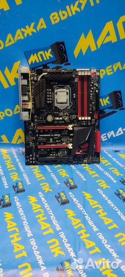 Топовая материнская плата s1150 Asus Maximus VI
