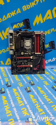 Топовая материнская плата s1150 Asus Maximus VI