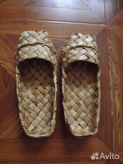 Лапти лыковые