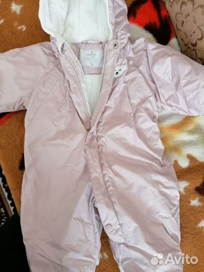 Зимний комбинезон для девочки