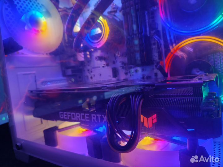 Игровой пк Ryzen 5600 RTX 3070 32GB