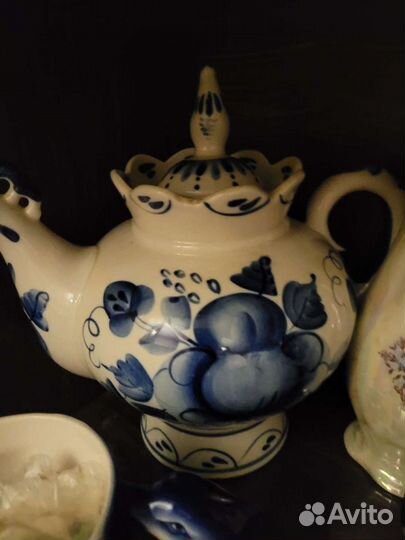 Фарфоровая посуда Гжель