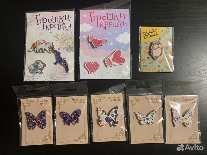 Деревянные значки