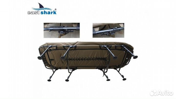 Раскладушка EastShark HYB 059-ll-8L NEW