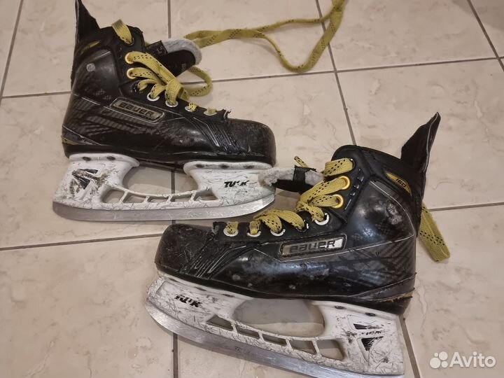 Коньки хоккейные детские 33 размер bauer
