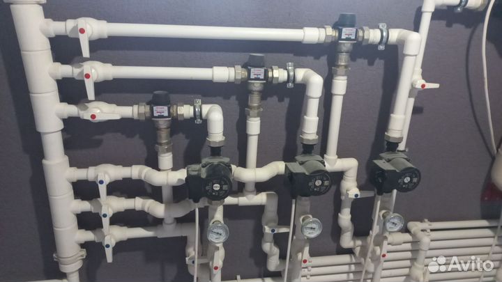 Услуги сантехника отопление