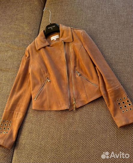 Замшевая курточка Patrizia Pepe новая, xs/s
