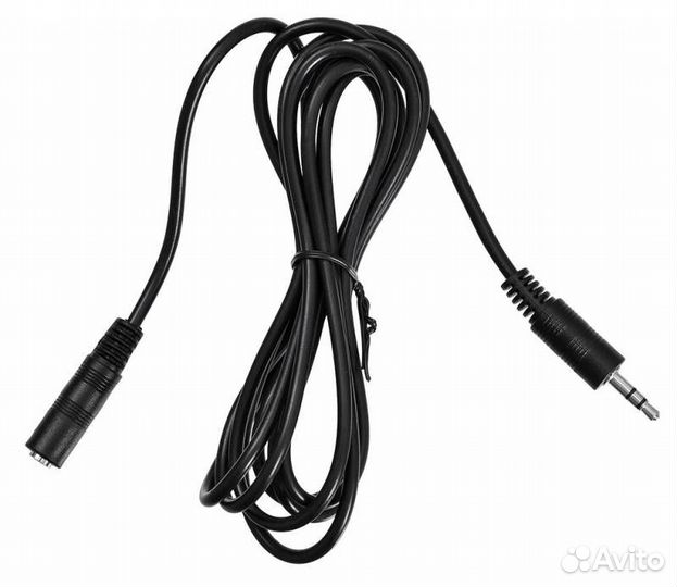 Кабель удлинительный Jack 3.5 папа — Jack 3.5 мама