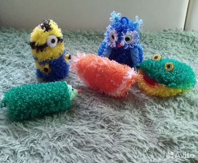 Мочалки (ручная работа)