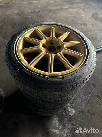 Оригинальные диски r17 subaru WRX STI (Enkei)