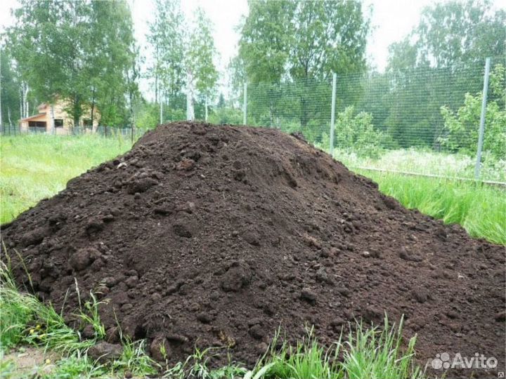 Черная земля, перегной, торф, плодородная земля