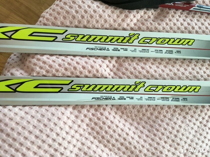 Лыжи Fisher, палки Swix, и ботинки