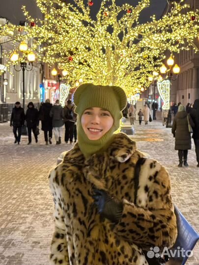 Шапка балаклава женская