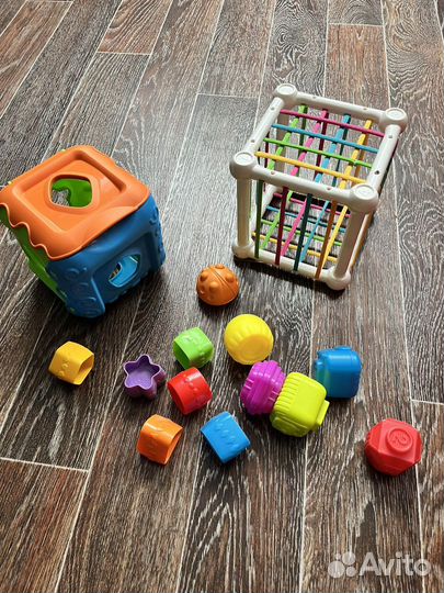 Сортер с резинками. Сортер игрушка