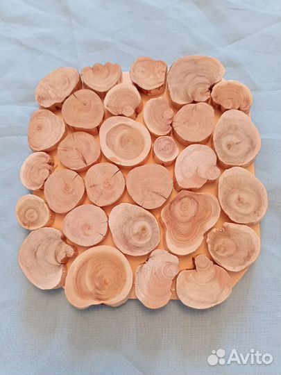 Подставка под горячее, дерево