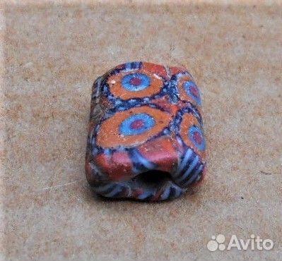 Бусина цветная Скифы - Сарматы домонгол № 32 подар