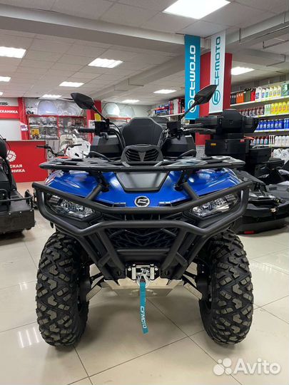 Квадроцикл cfmoto cforce 400L EPS синий