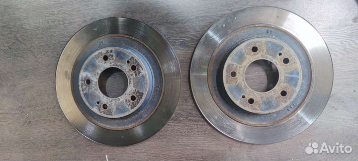 Диски тормозные задние Mitsubishi Outlender 3