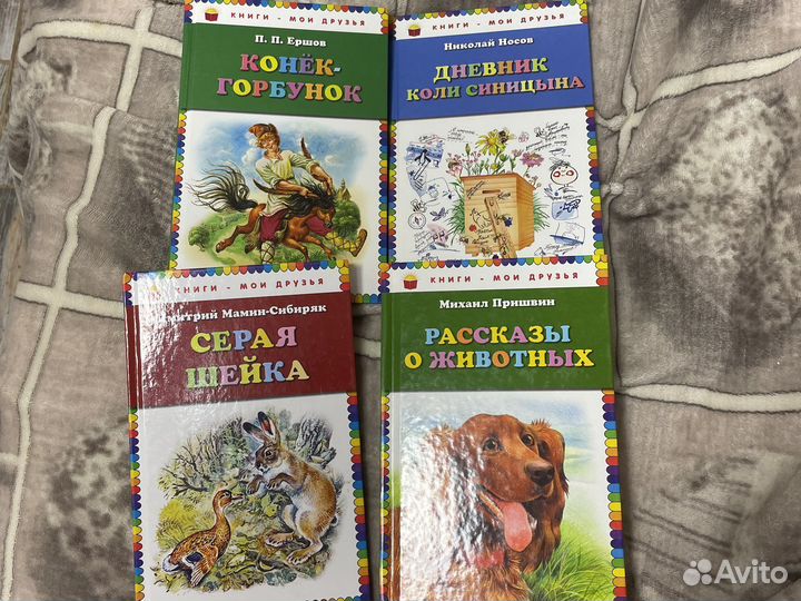 Книги для внеклассного чтения