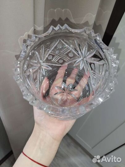 Ваза хрустальная СССР