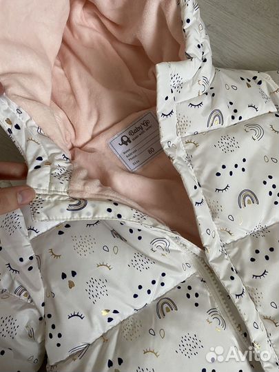 Демисезонный комбинезон baby go 80
