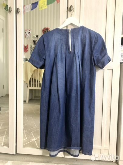 Джинсовое платье
