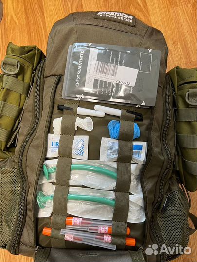 Тактический медицинский рюкзак с наполнением