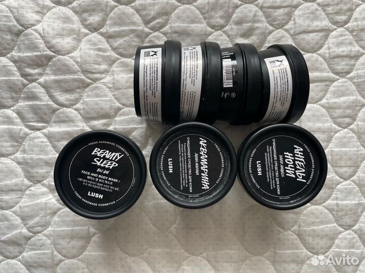 Пустые баночки lush