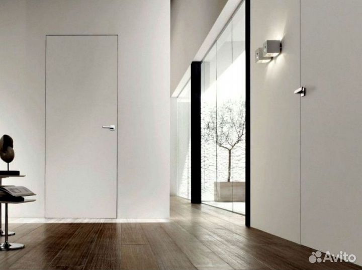 Скрытые двери под покраску, отделку