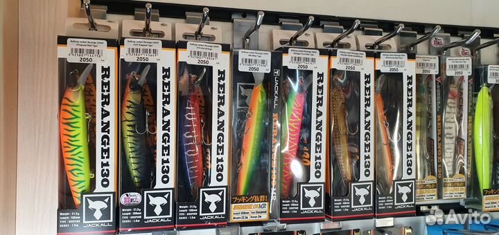 Воблеры Jackall Rerange 110/130 SP/MR