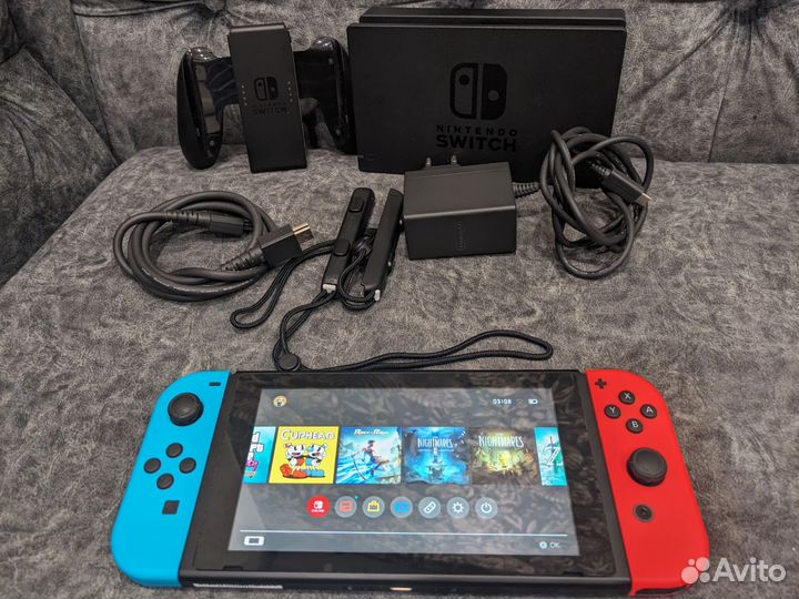 Nintendo switch v2 прошитая