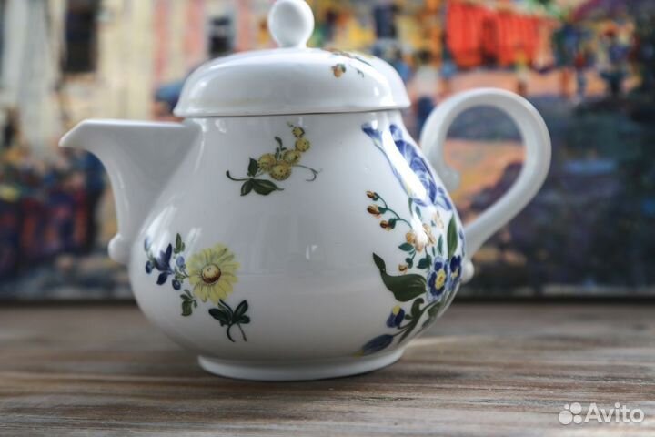 Чайник заварочный фарфоровый гдр
