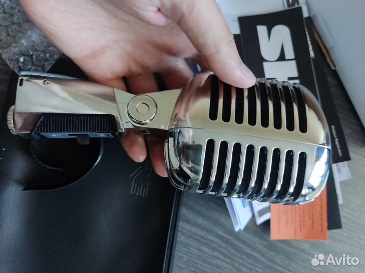 Shure 55sh динамический ретро микрофон. Новый