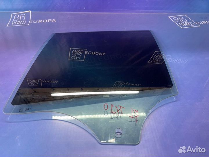 Стекло двери заднее левое Bmw X3 G01 B47D20A 2019