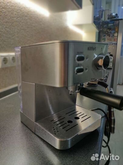 Кофеварка рожковая kitfort