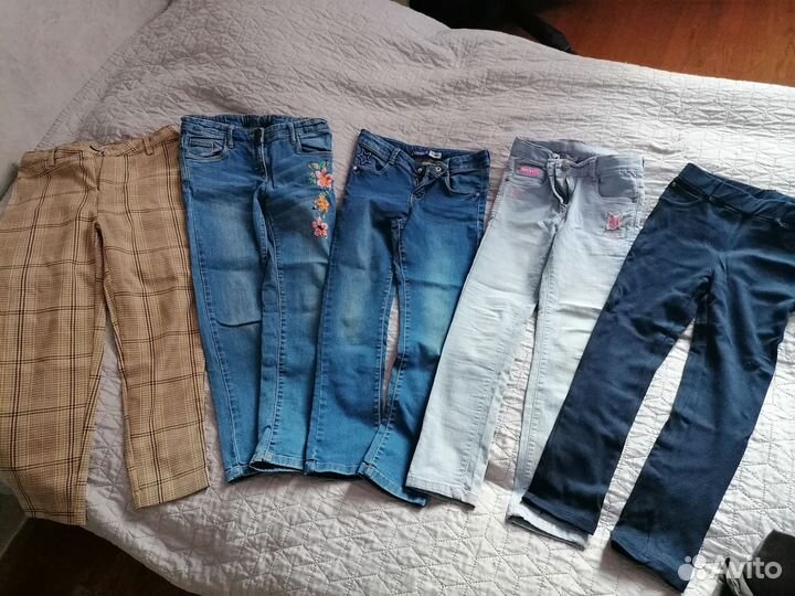 Вещи пакетом на девочку 116-122р