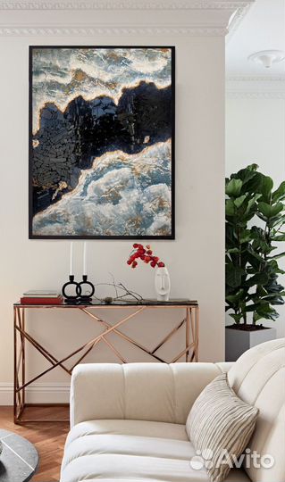 Абстракция картина интерьерная живопись