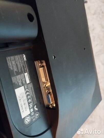 Монитор AOC DVI-D VGA 19''