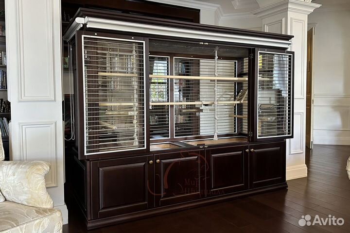 Клетка витрина для попугаев 