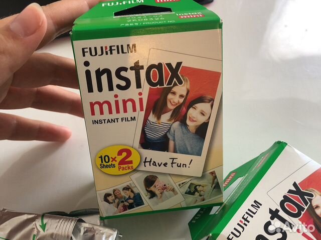 Картриджи для instax mini 10снимков